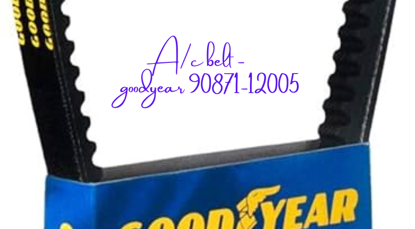 a/c belt - goodyear 90871-12005   